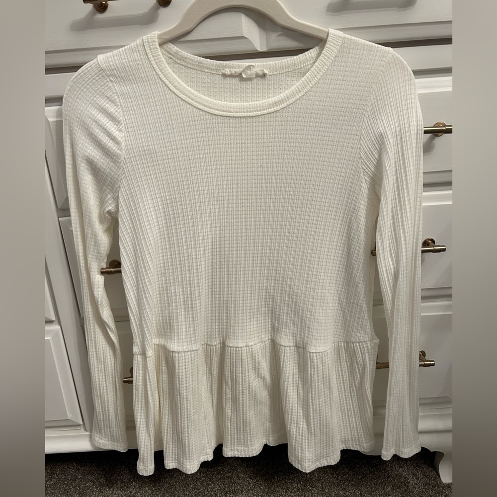 White Babydoll Top